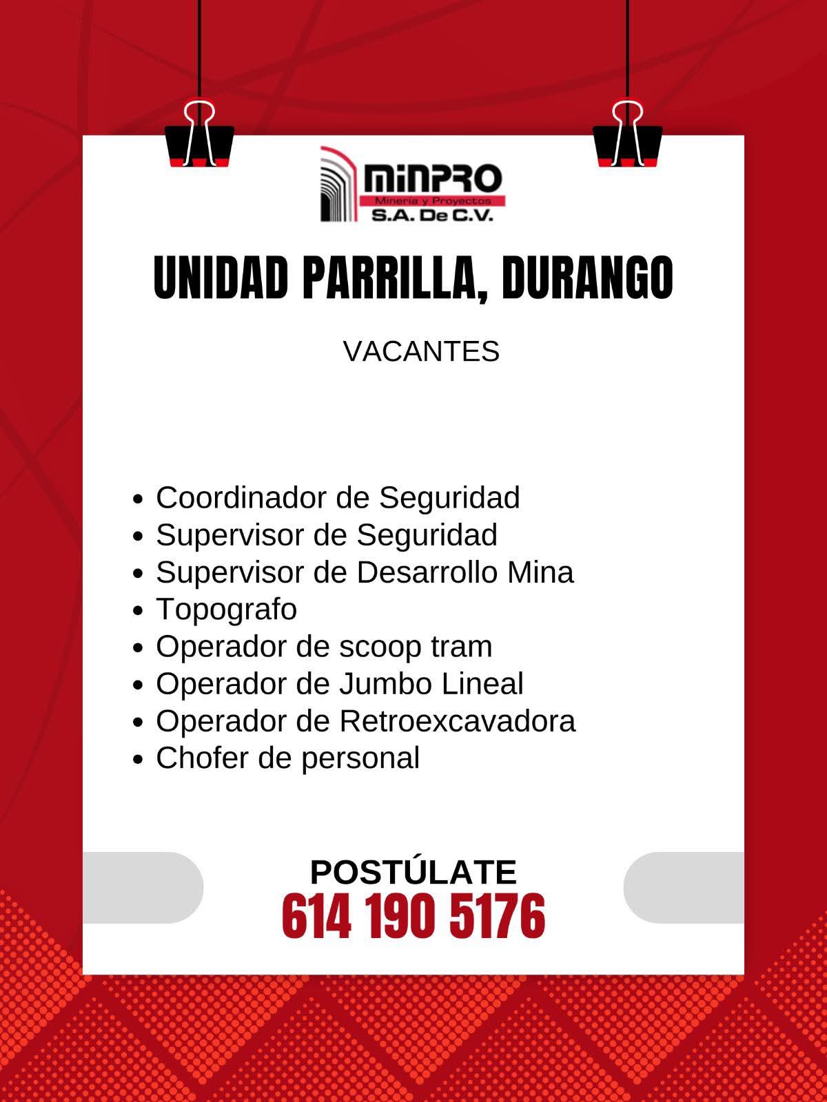 Vacantes