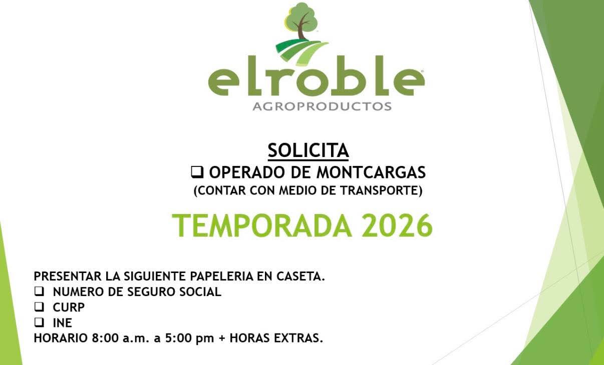 Operador de montacargas