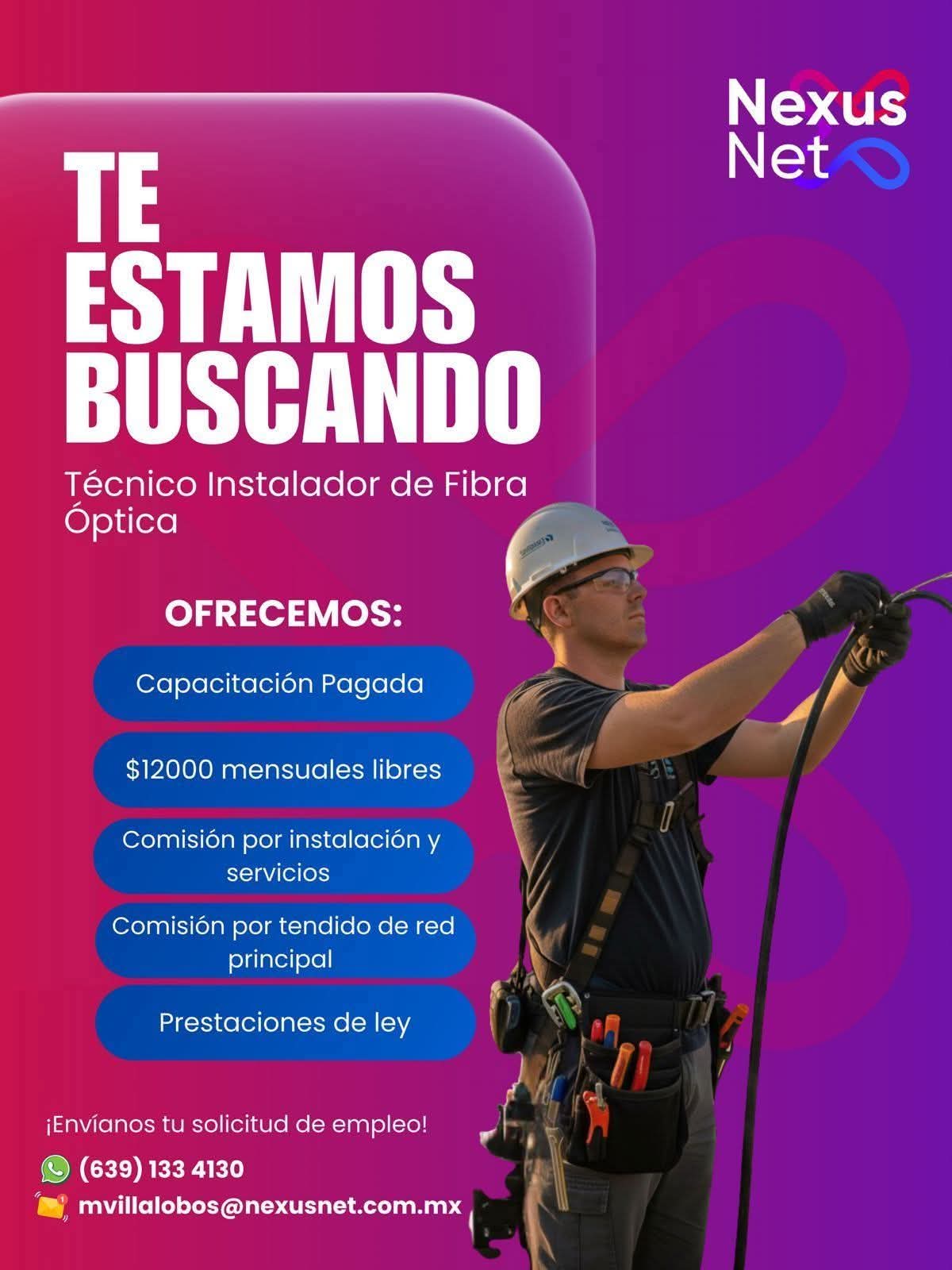 Instalador de fibras