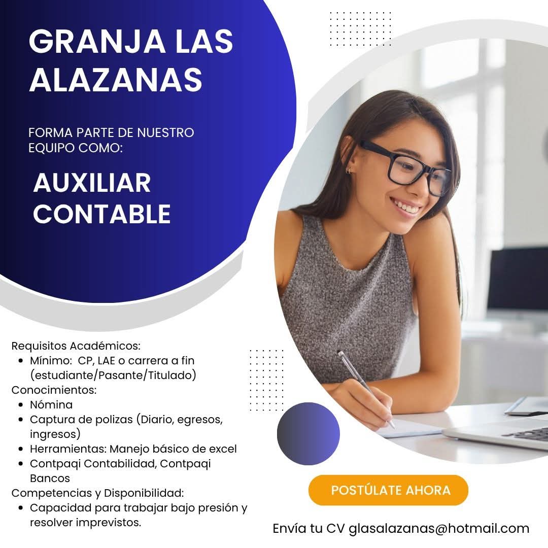 Auxiliar contable