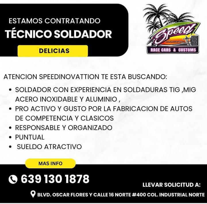 Técnico soldador