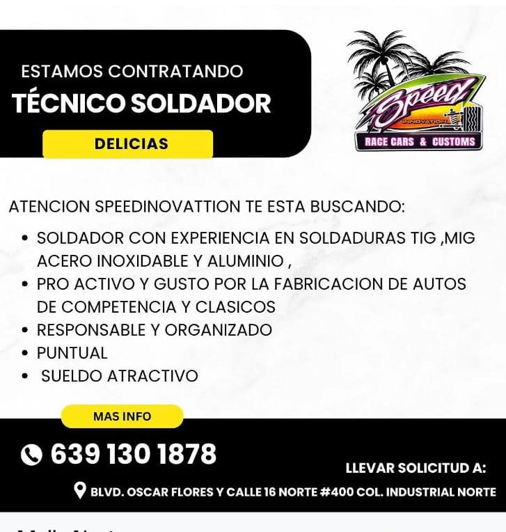 Técnico soldador