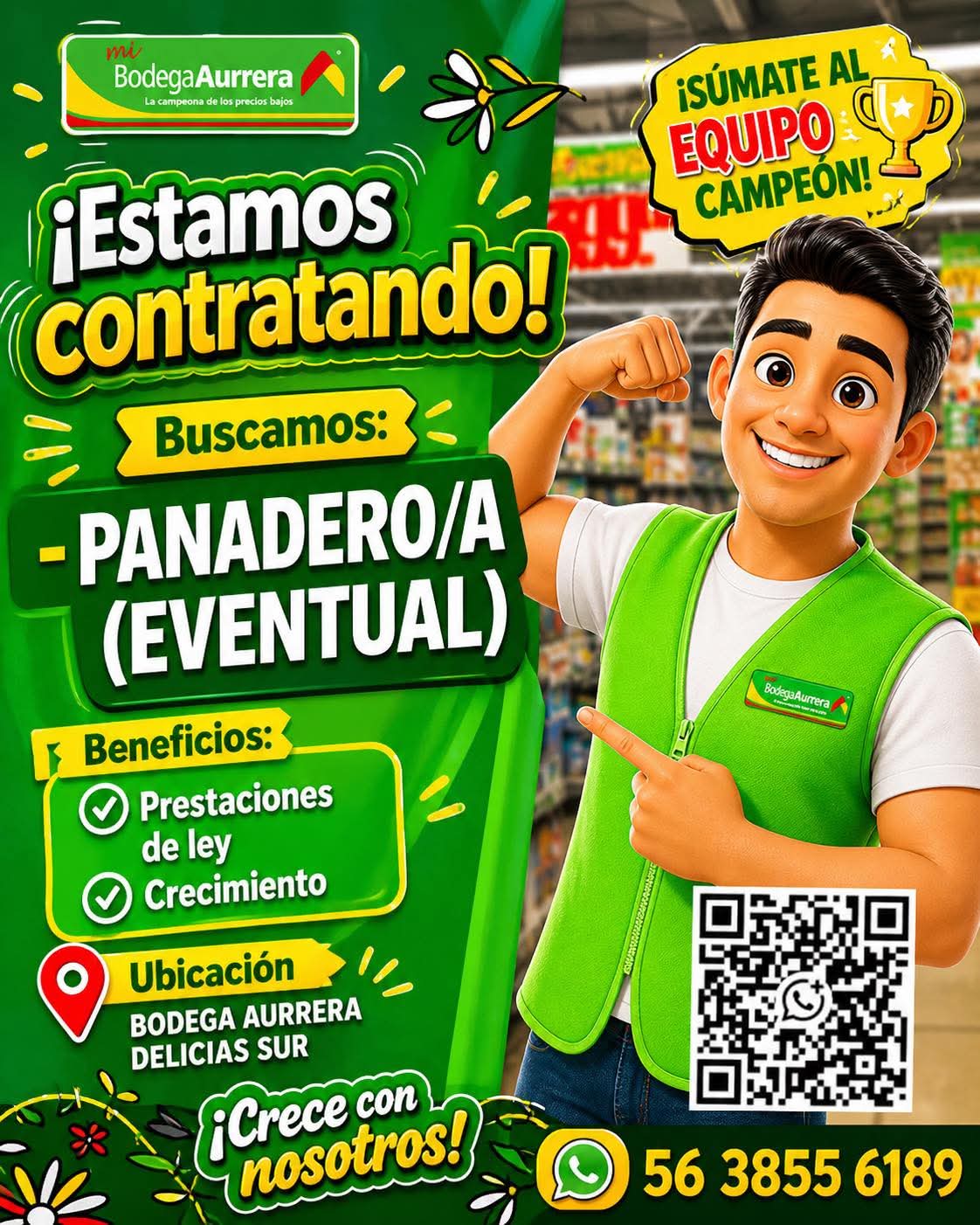 Panadero eventual