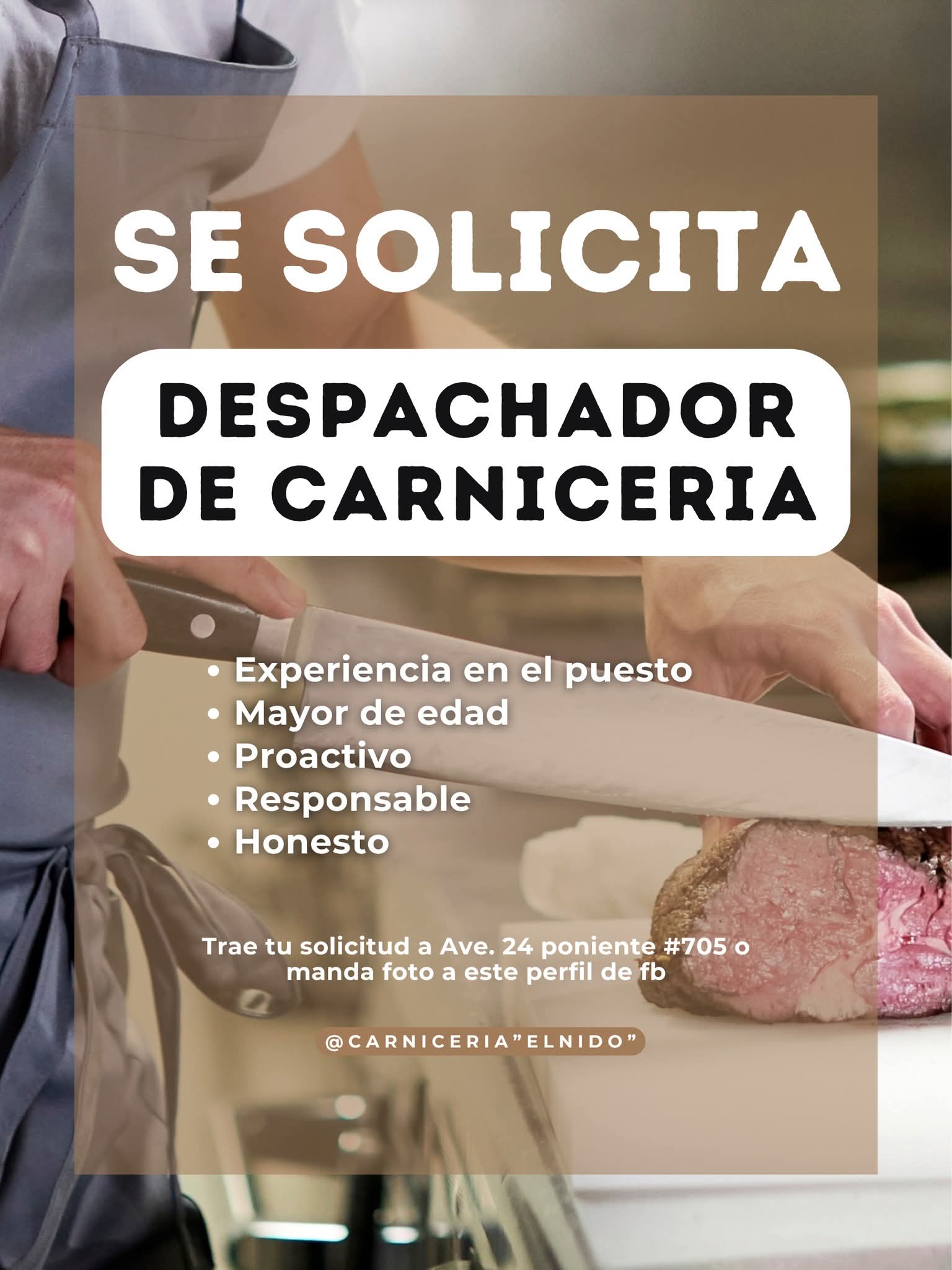 Despachador de carnicería
