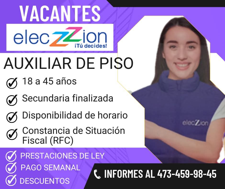 Auxiliar de piso