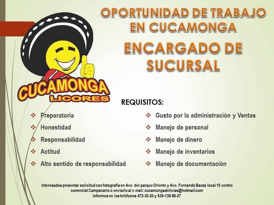 Encargada de socursal