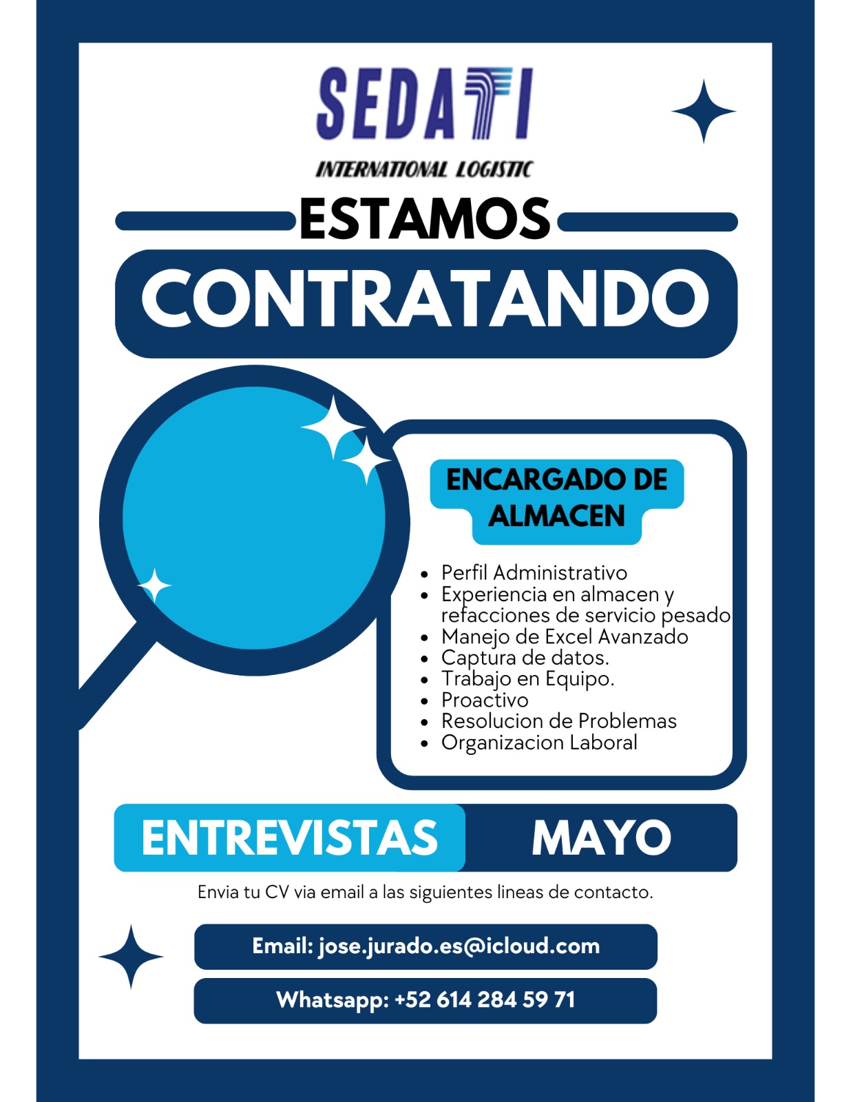 Encargado de almacén
