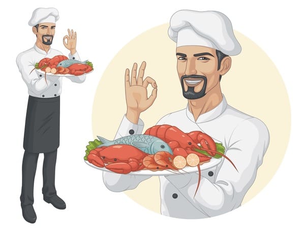 Chef mariscos