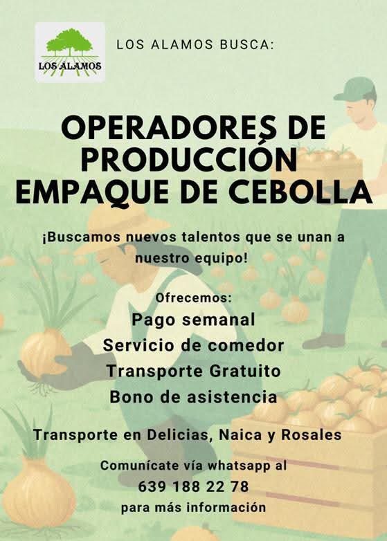 Operadores de producción