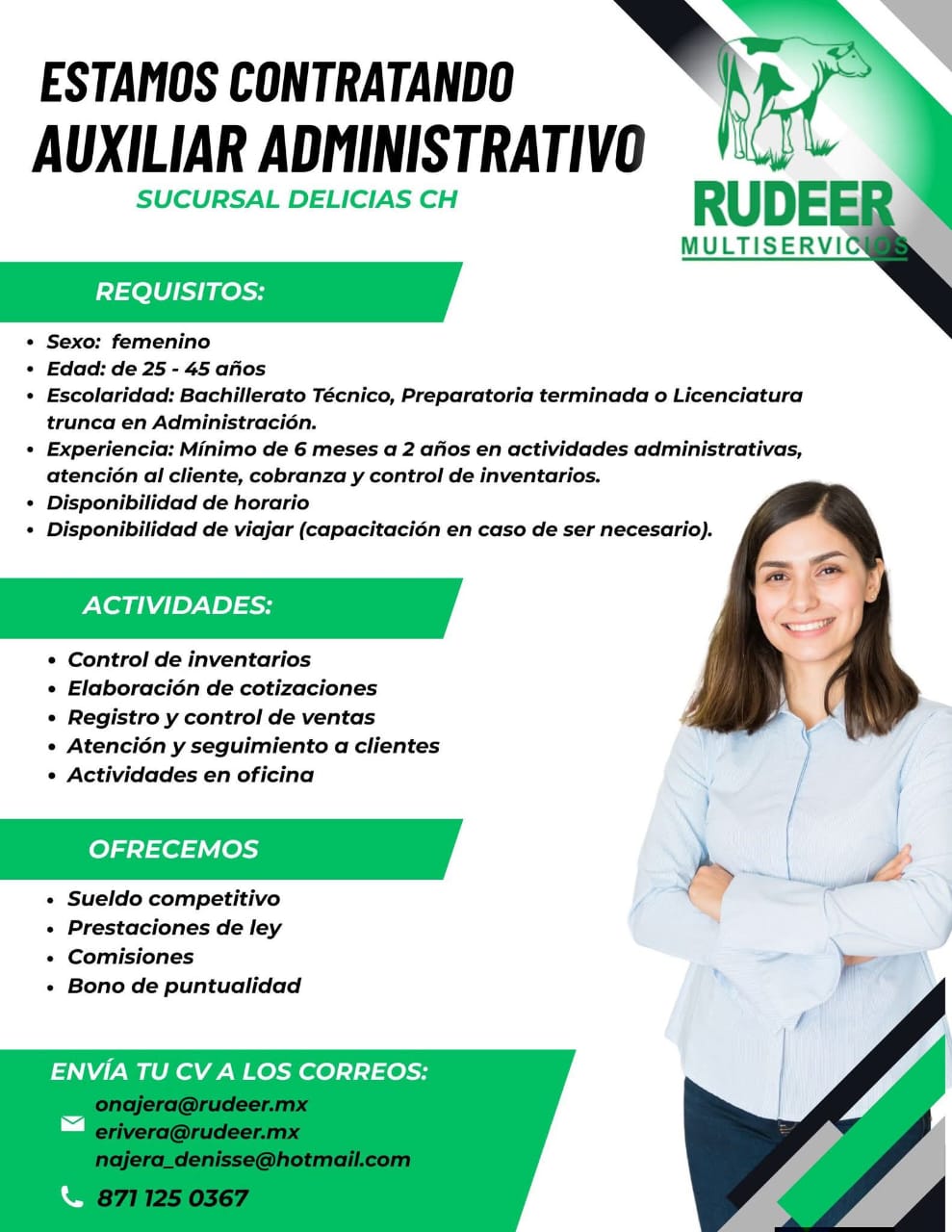 Auxiliar administrativo
