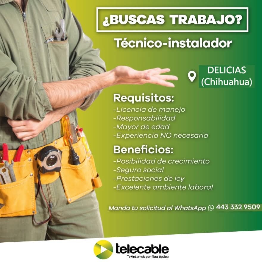 Técnico instalador