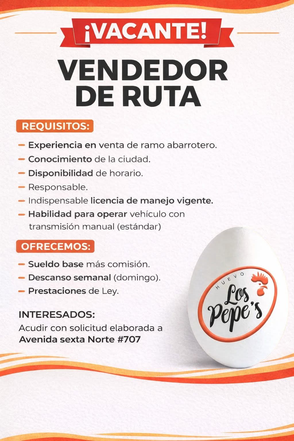 Vendedor de ruta