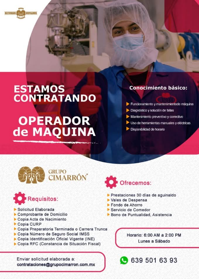 Operador de máquina