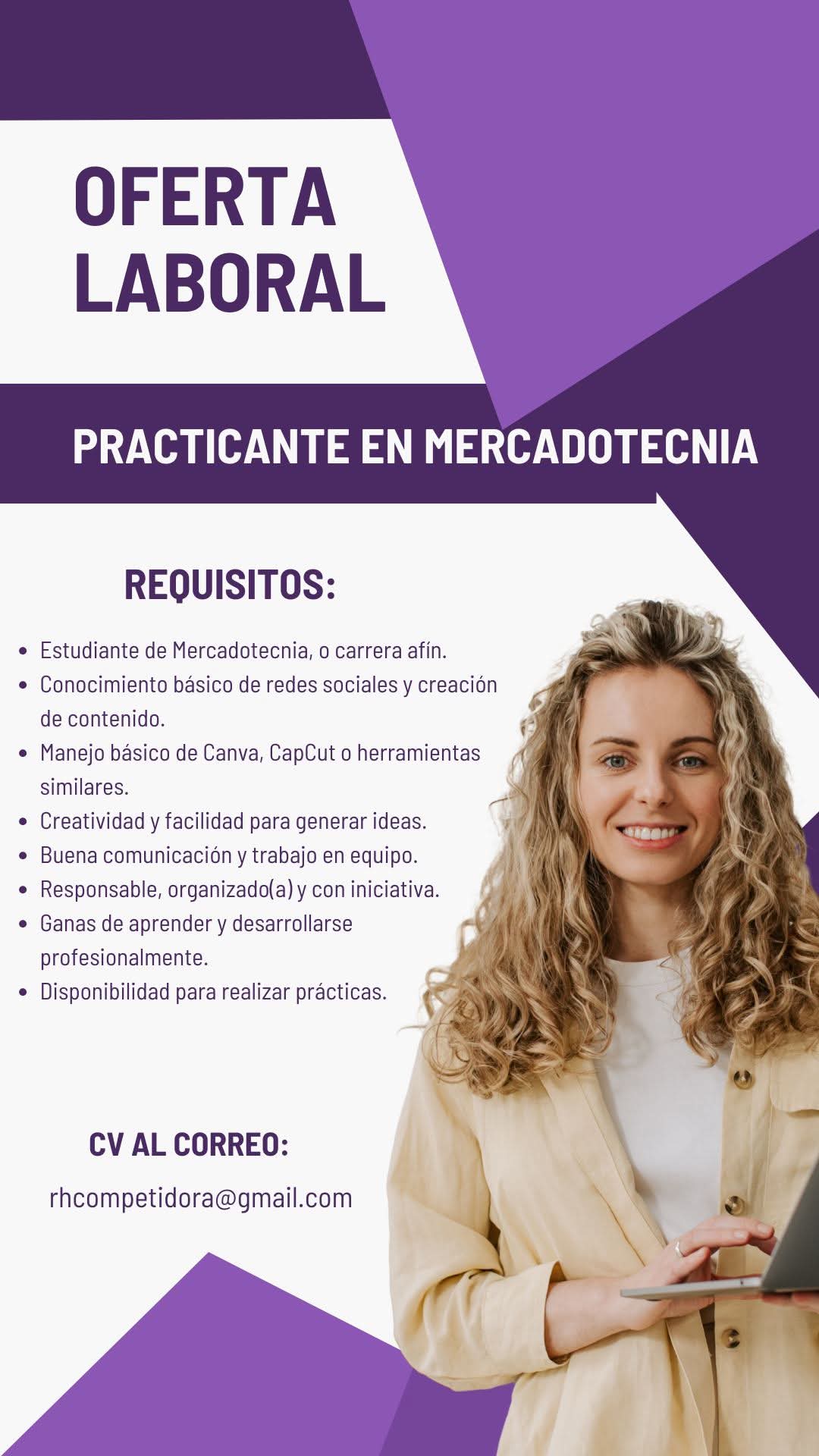 Practicante mercadotecniab