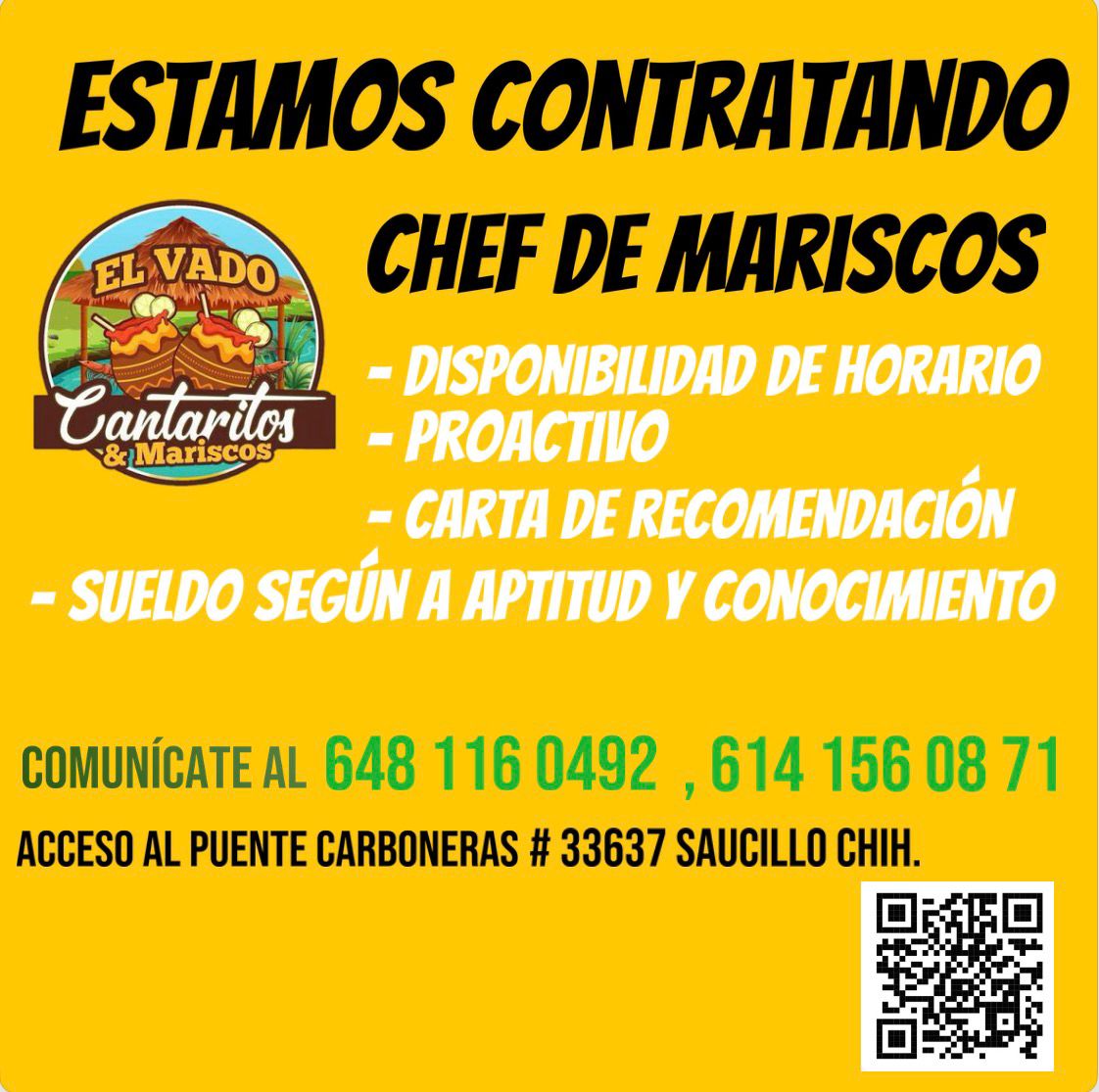 Chef de mariscos