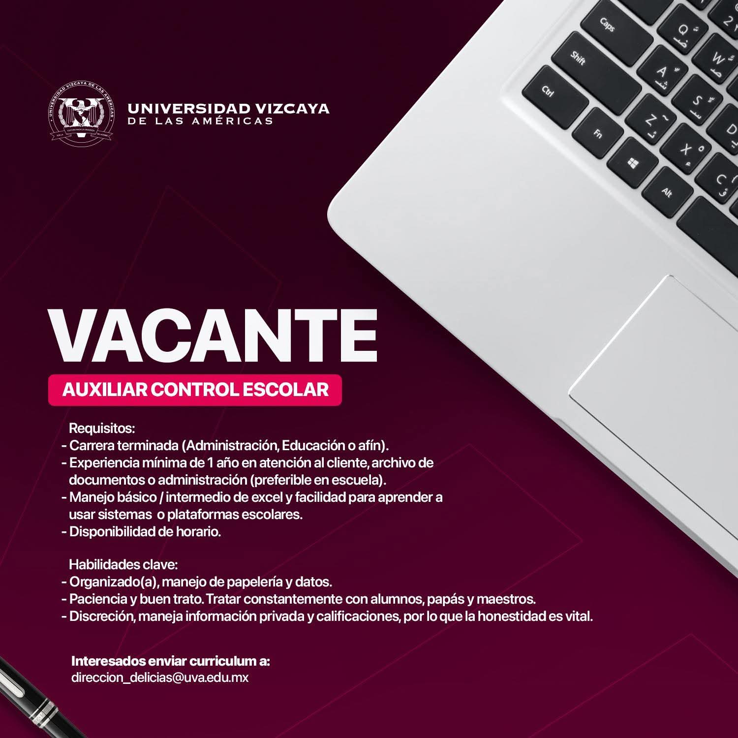 Auxiliar control escolar