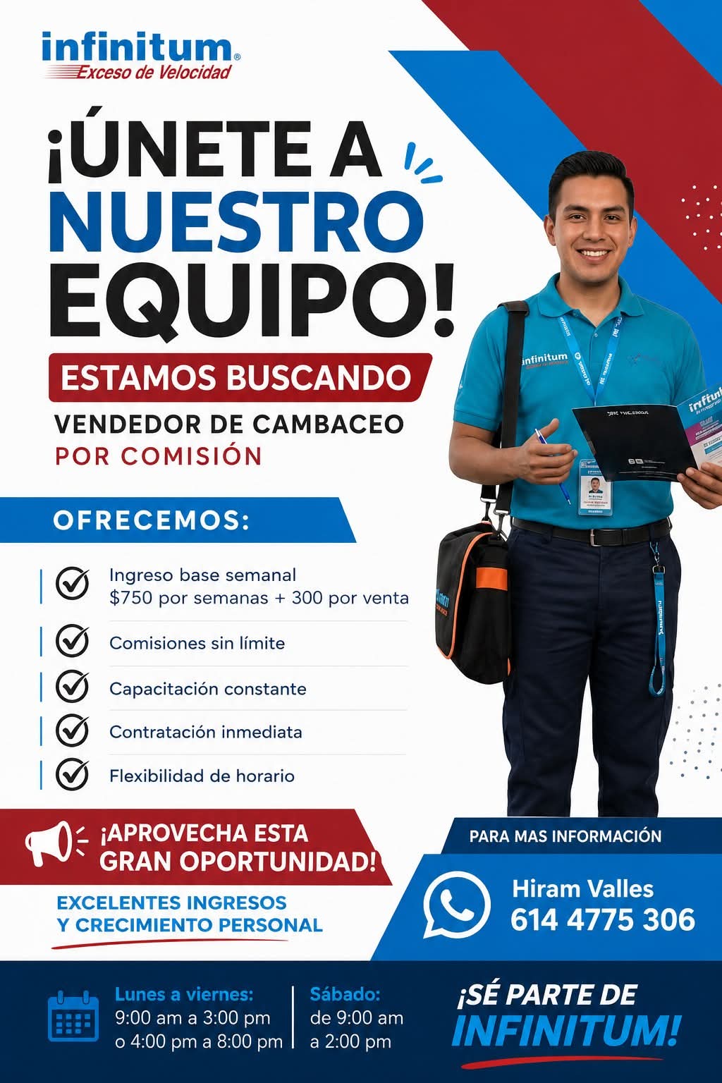 Vendedor de combaceon