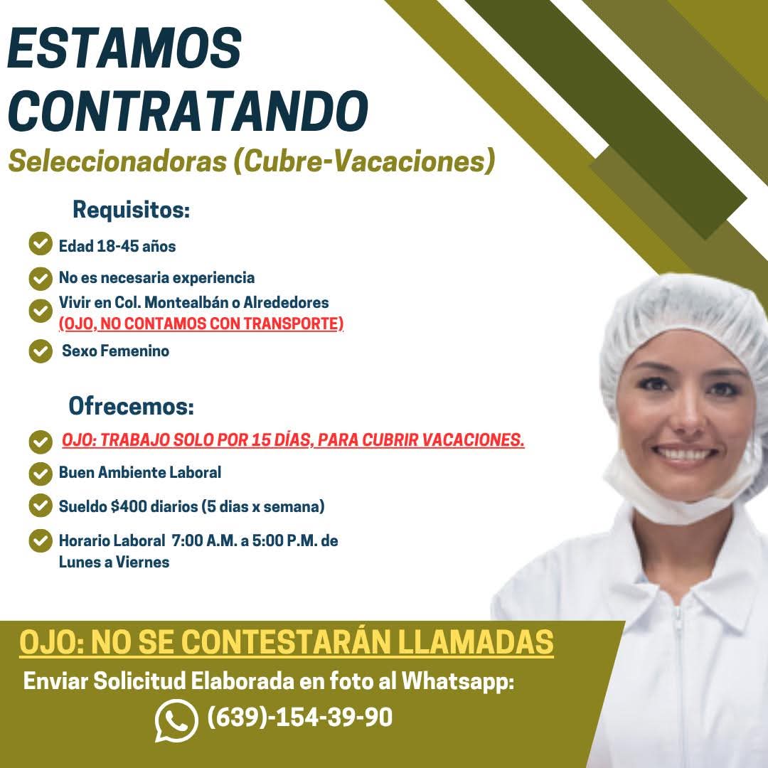 Cubre vacantes