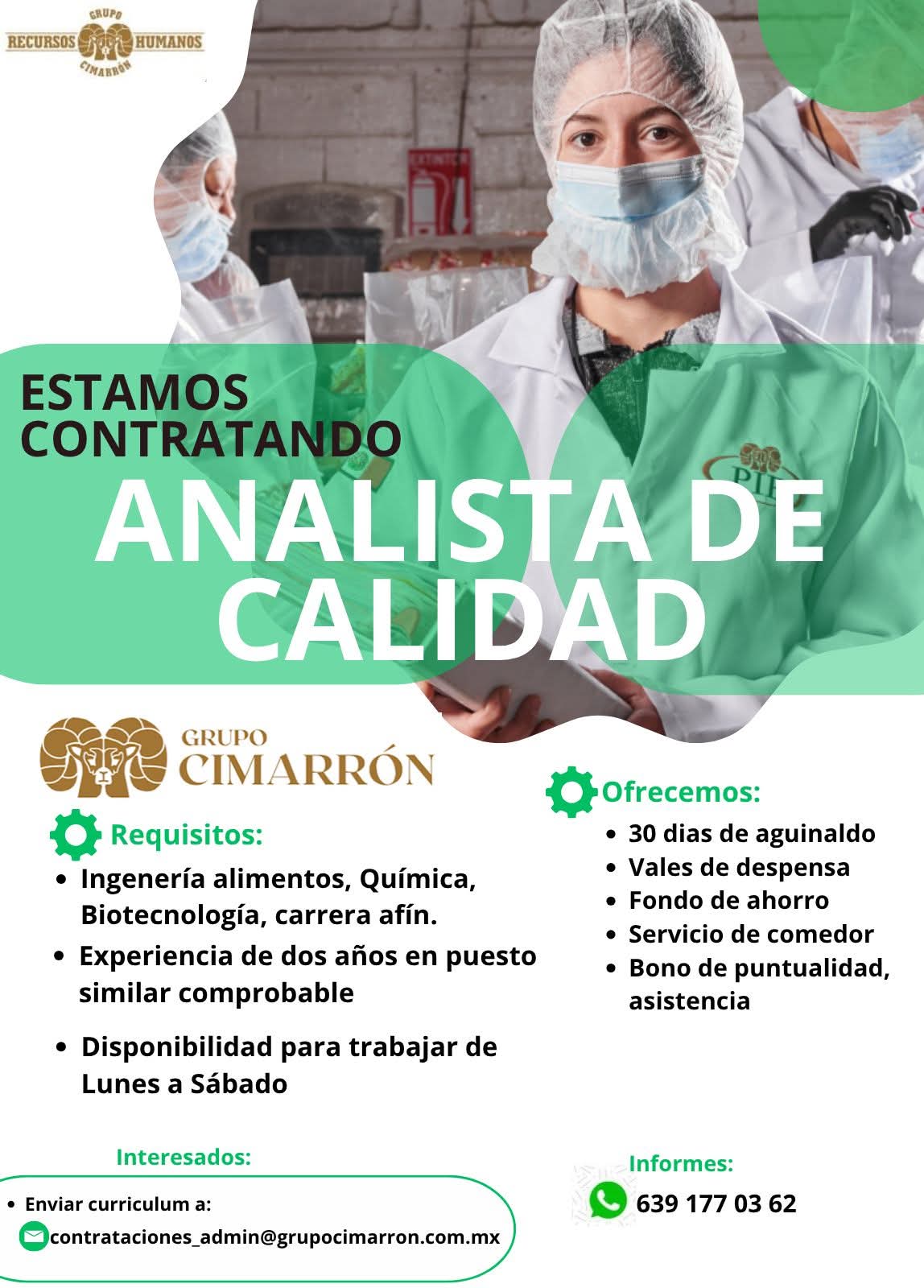 Analista de calidad