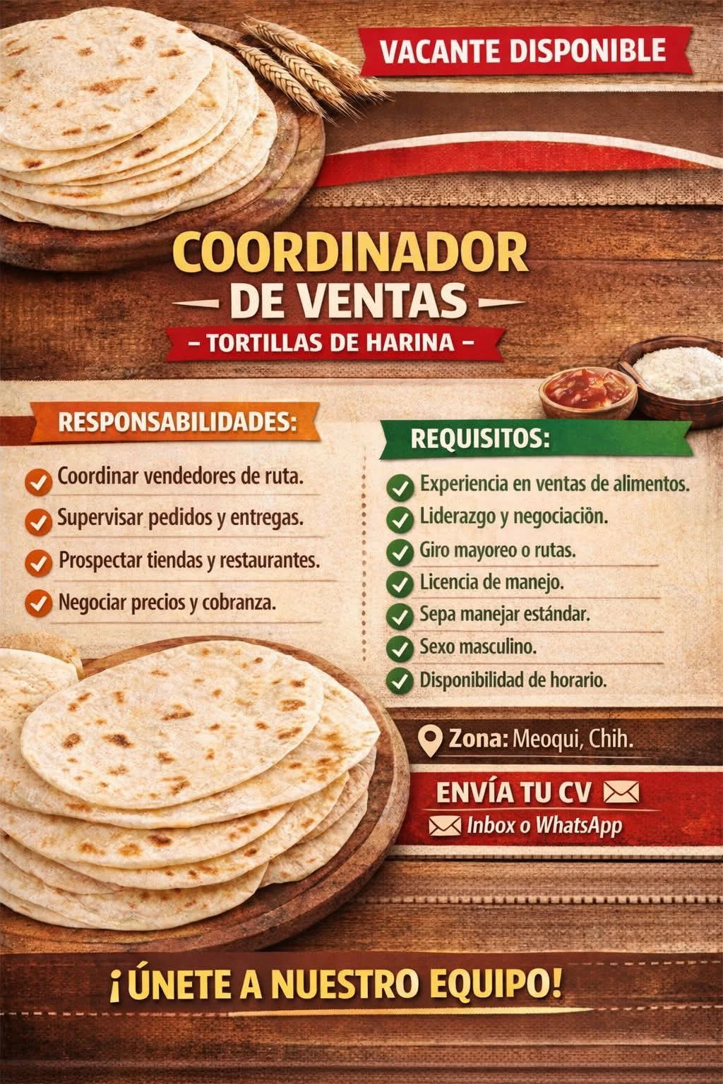 Coordinador de ventas