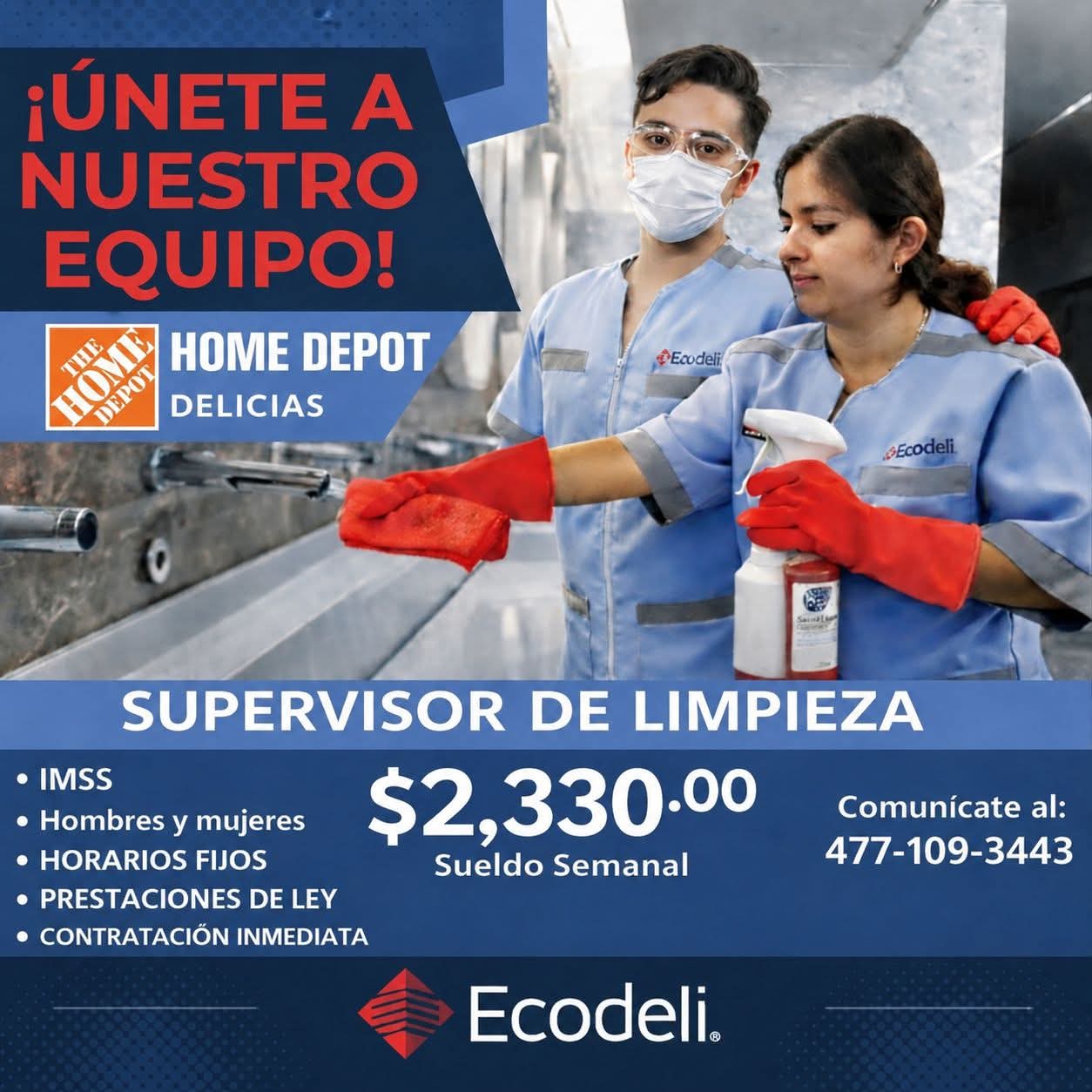 Supervisor de limpieza