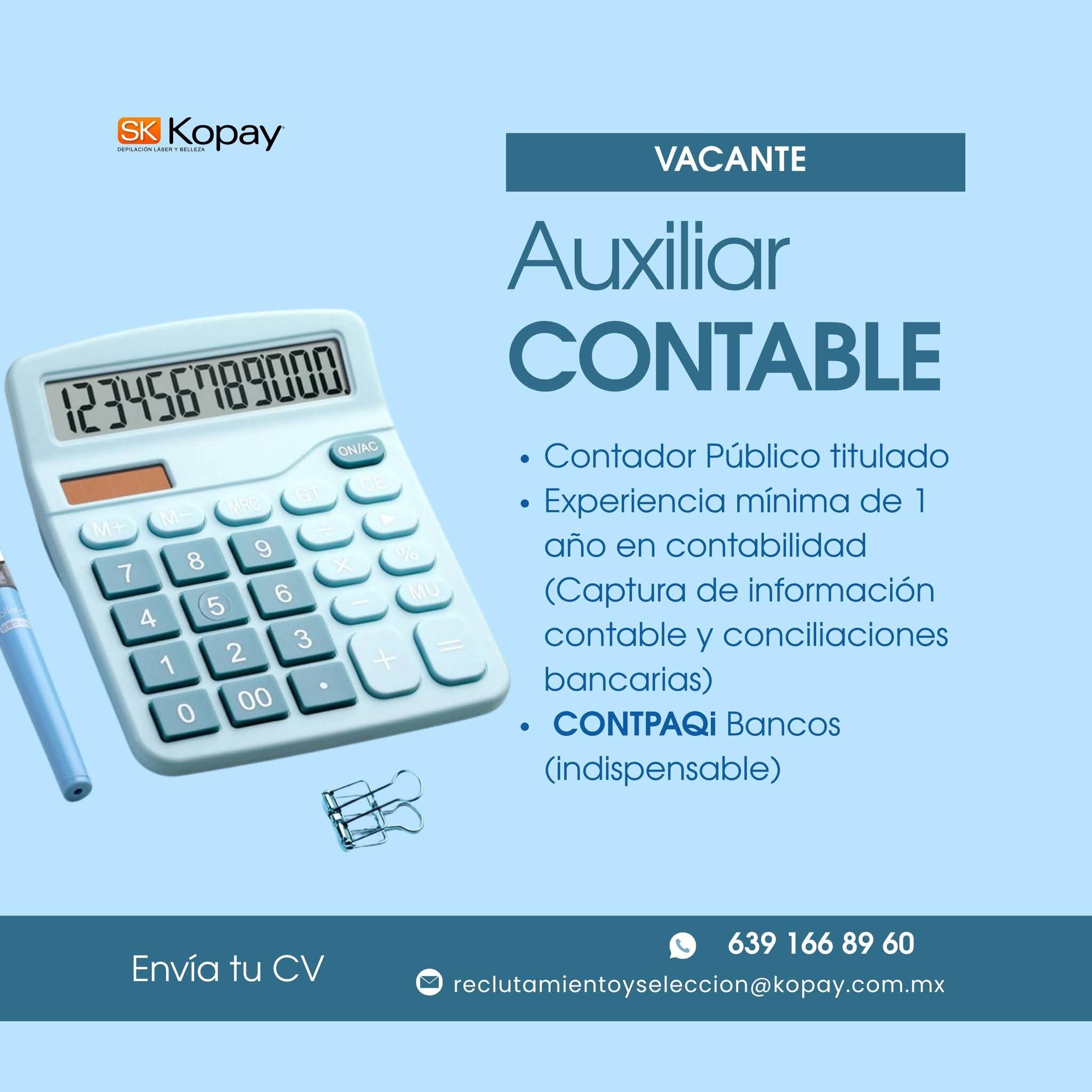 Auxiliar contable