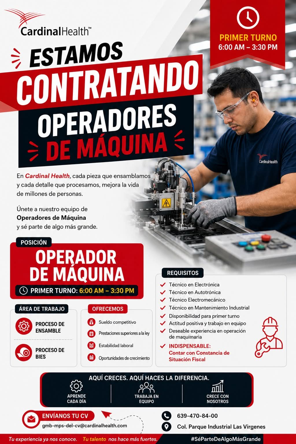 Operadores de maquina