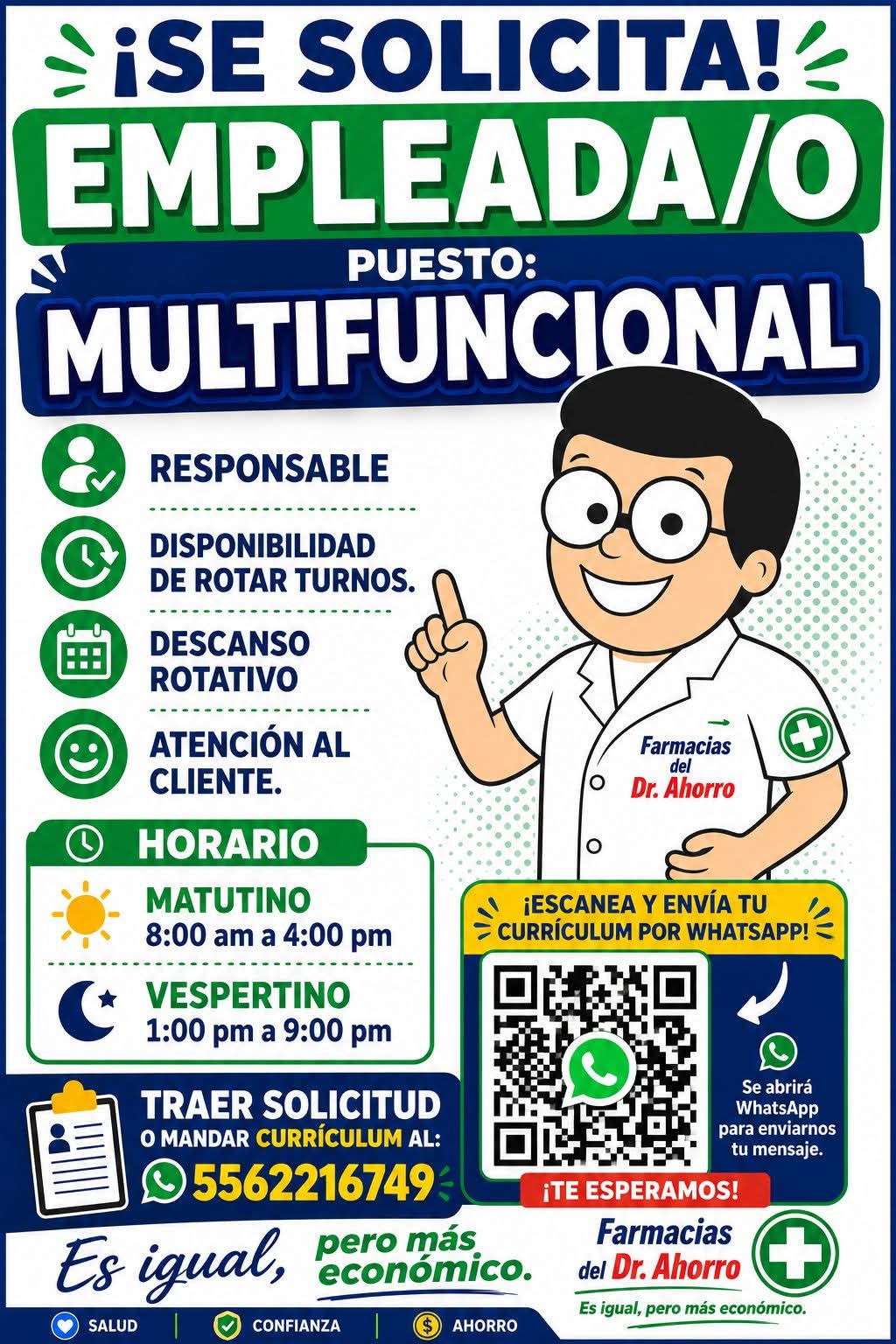Empleado multifuncional