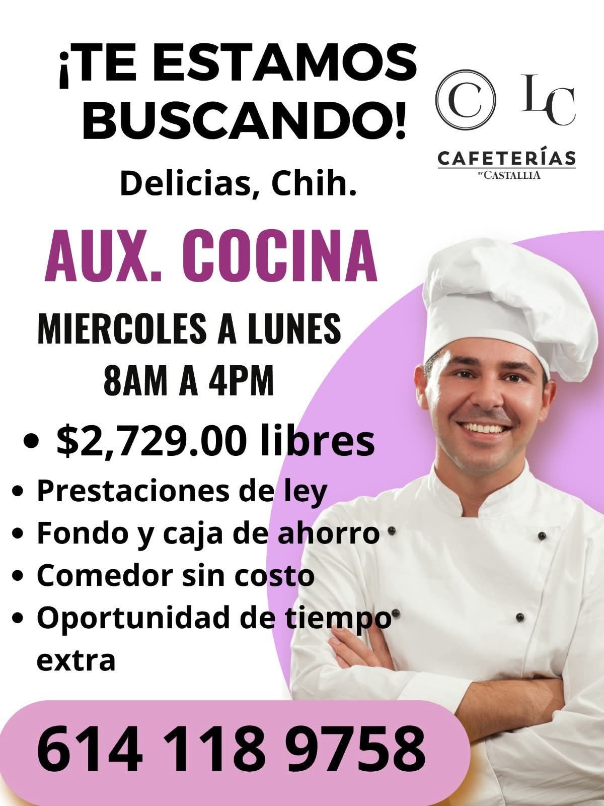 Aux de cocina