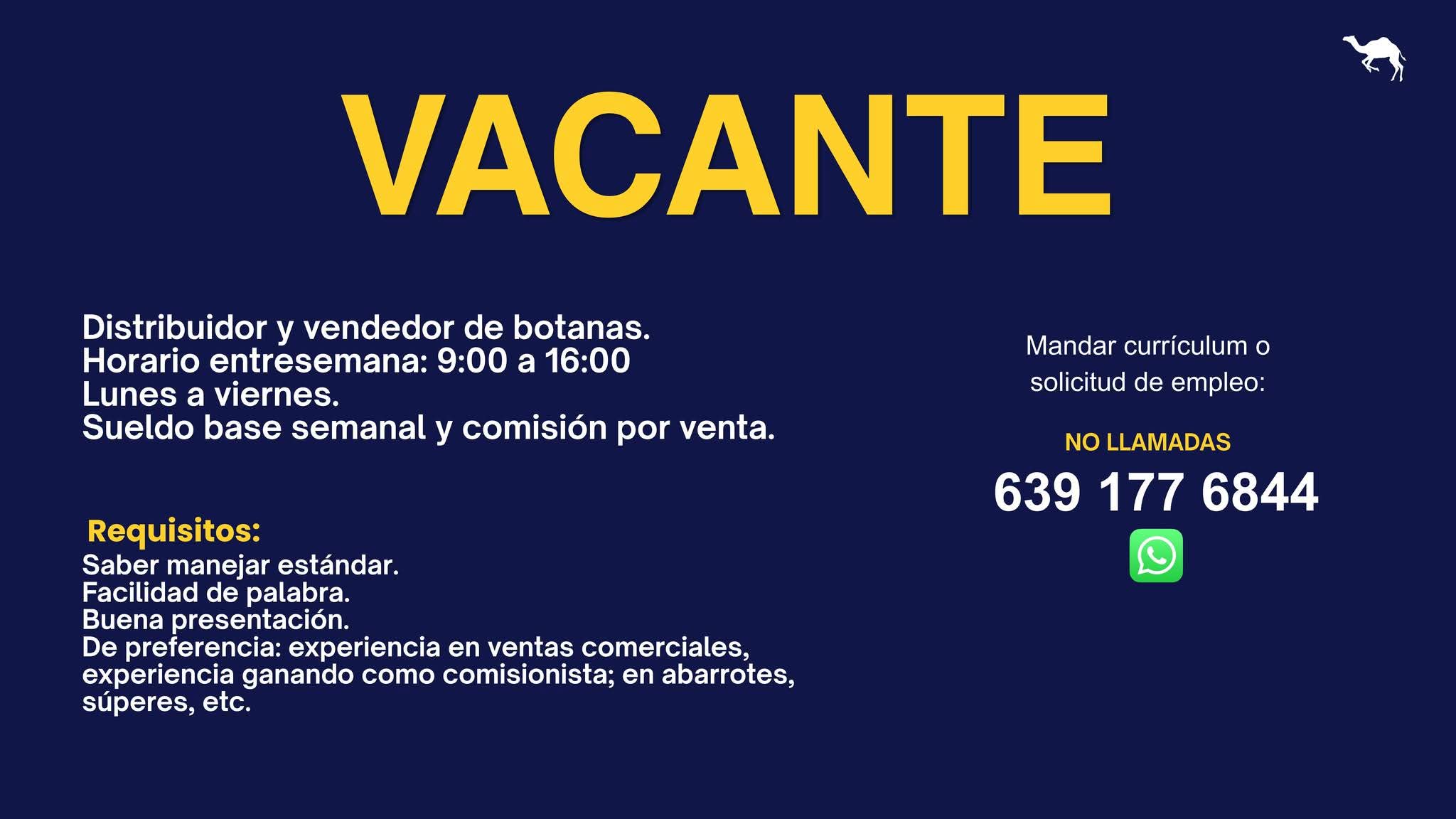 Distribuidor y vendedor de botanas