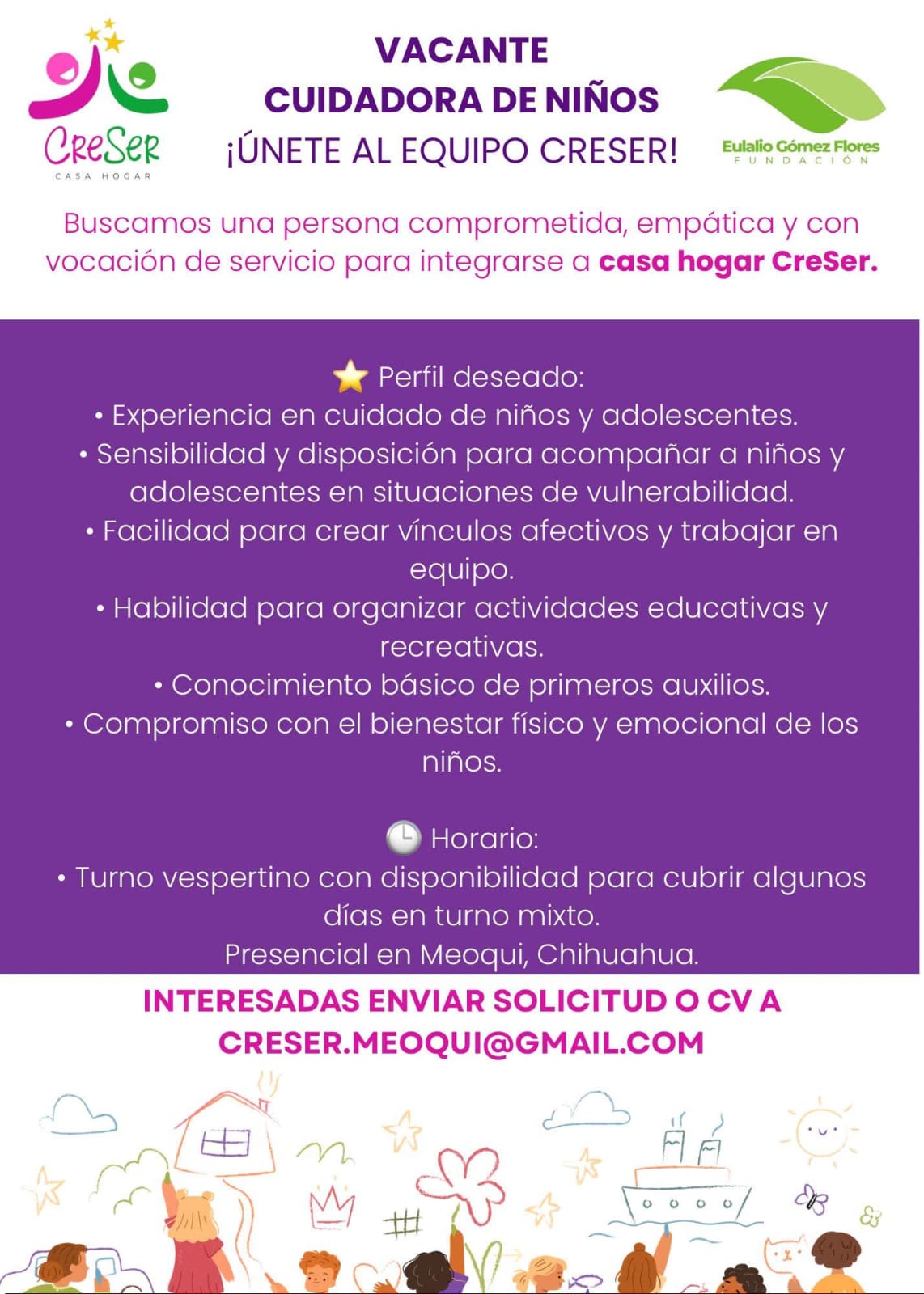 Cuidadora de niños