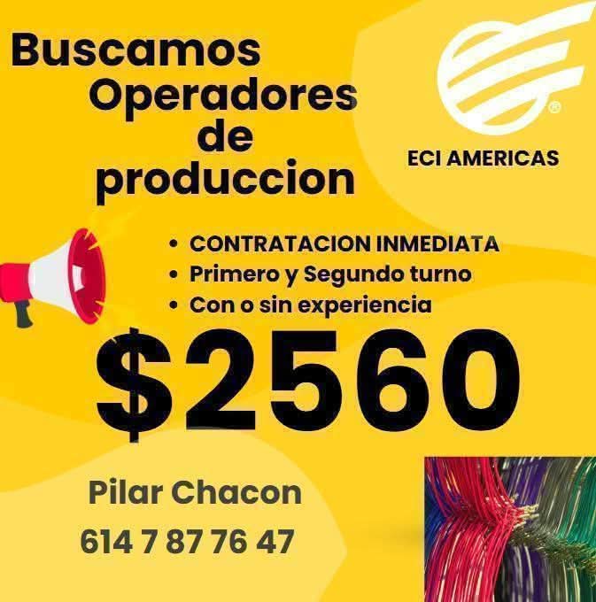 Operadores de producción