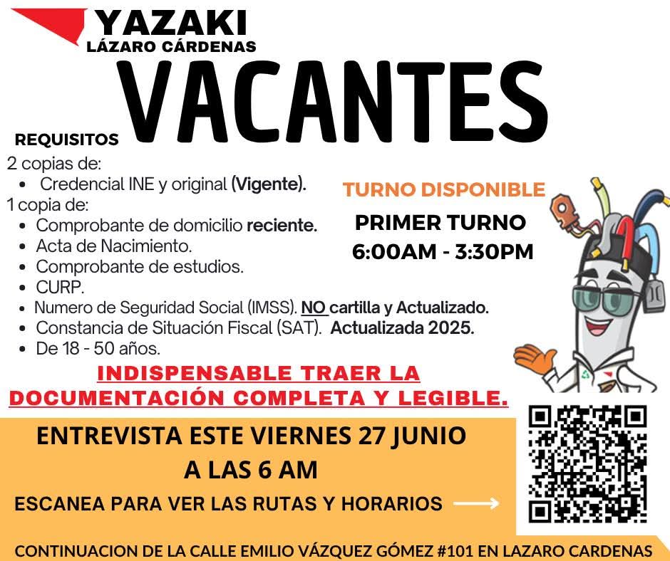 Operadores de producción