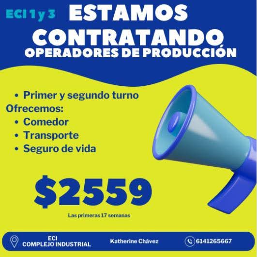 Operadores de producción