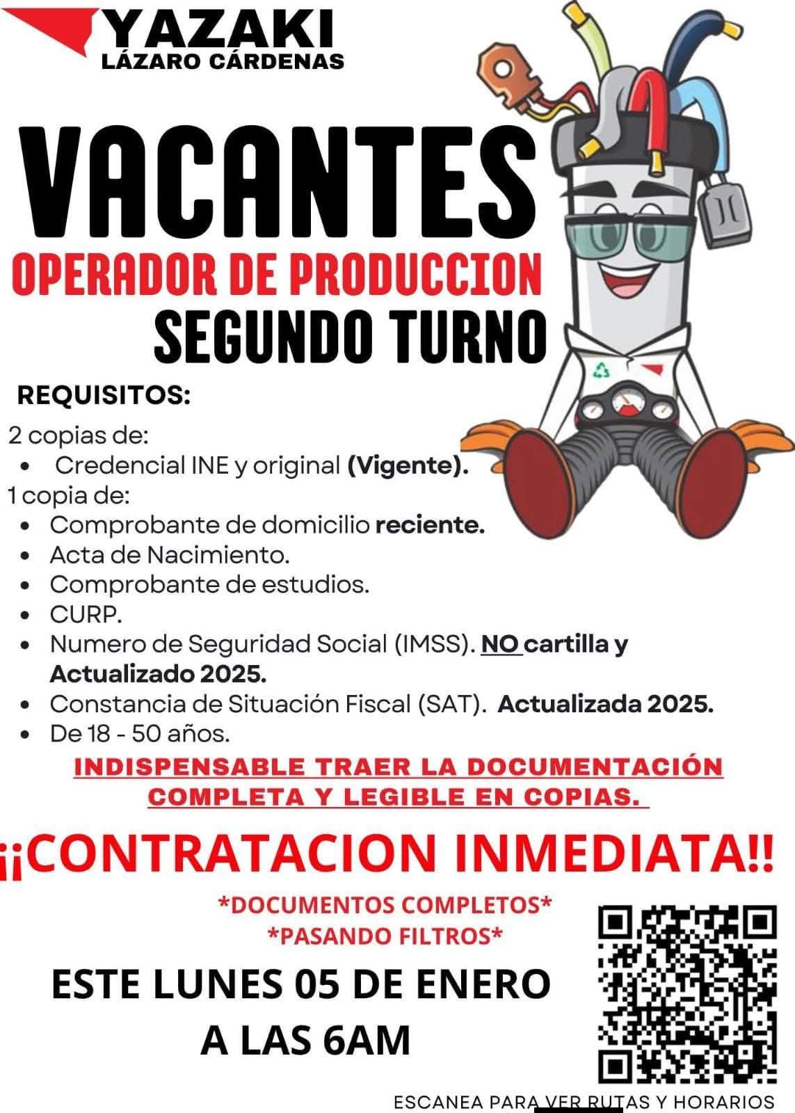 Operador de producción