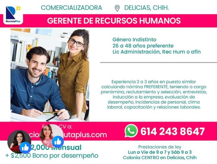 Gerente de recursos humanos