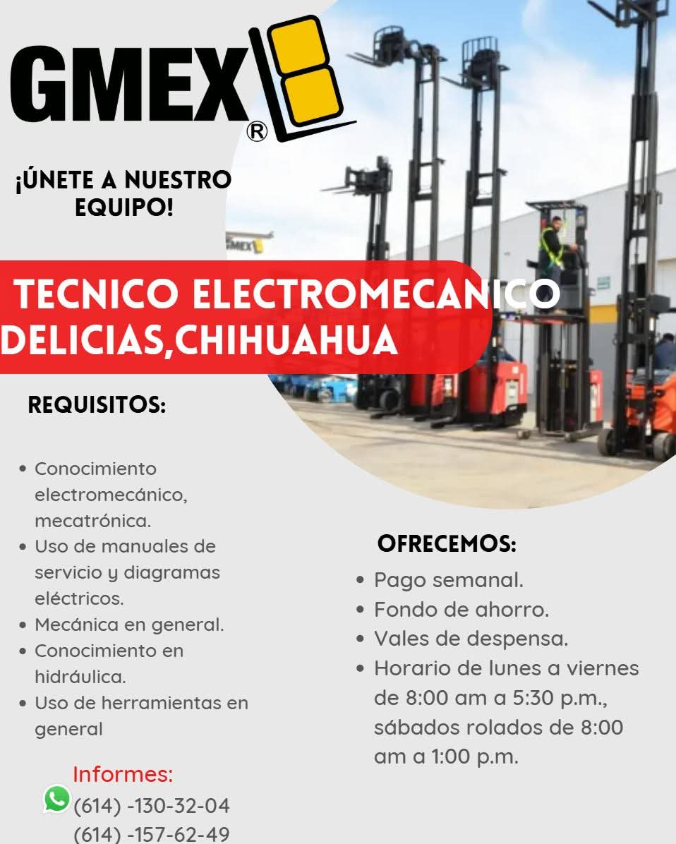 Tecnico electromecánico