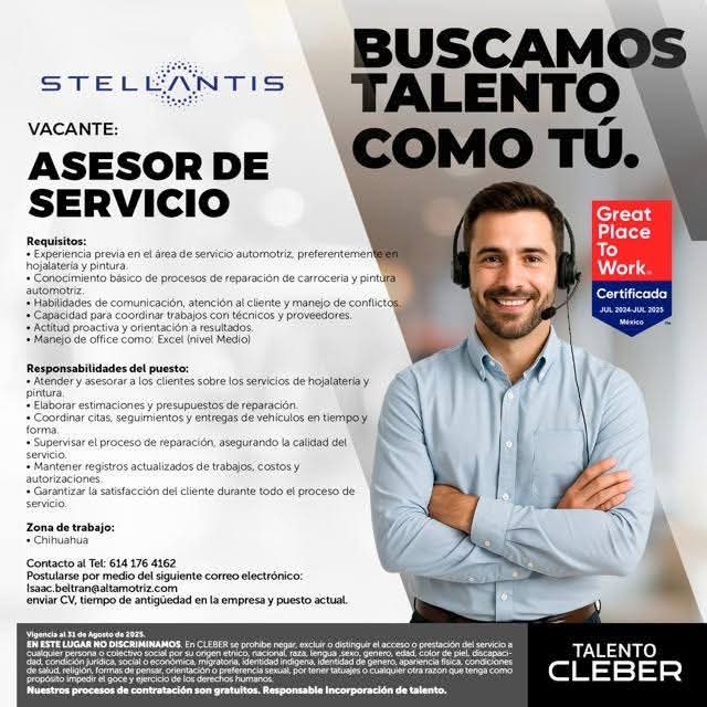 Asesor de servicio