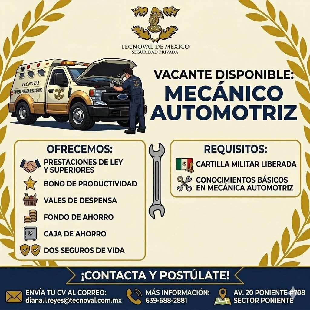 Mecanico automotriz