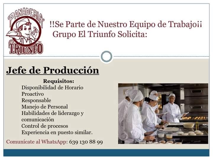 Jefe de producción
