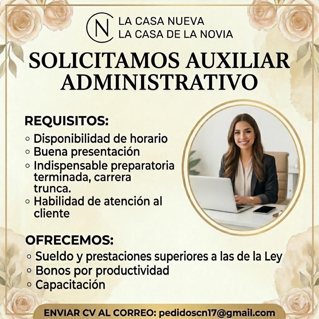 Auxiliar administrativo