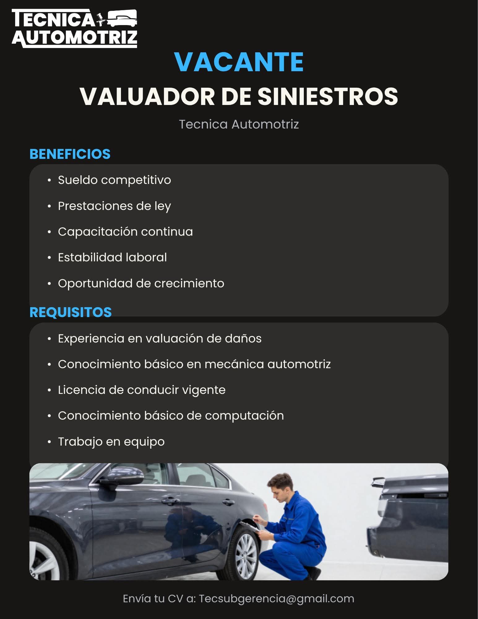 Evaluador de siniestros