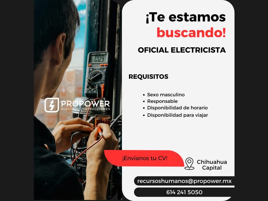 Oficial eléctrisista