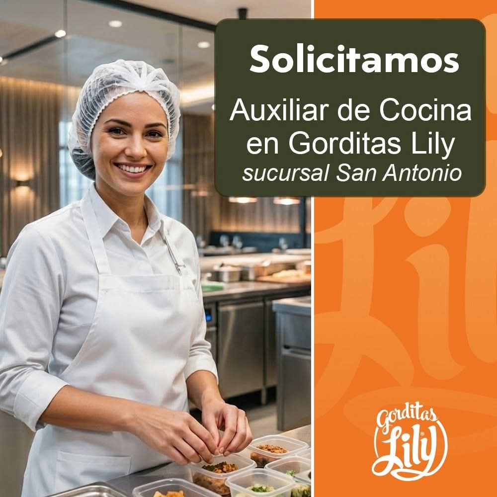 Auxiliar de cocina