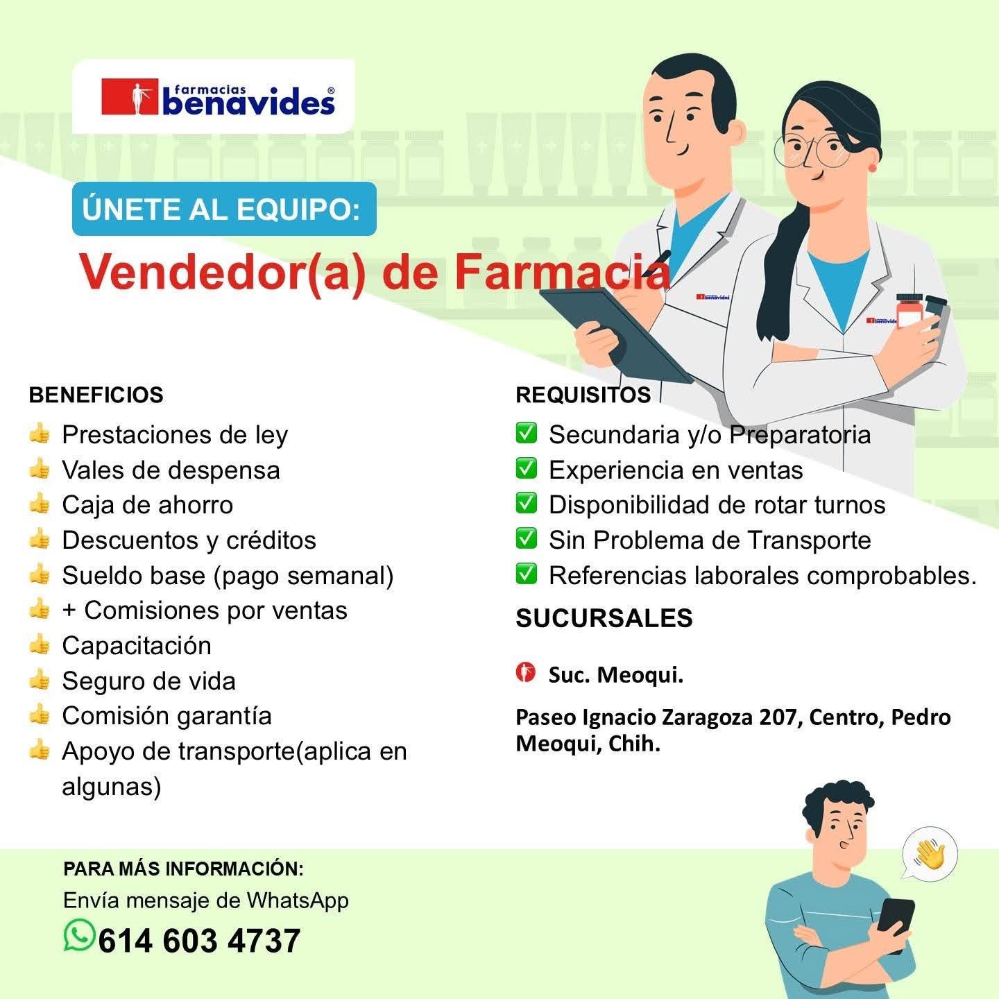 Vendedor de farmacia