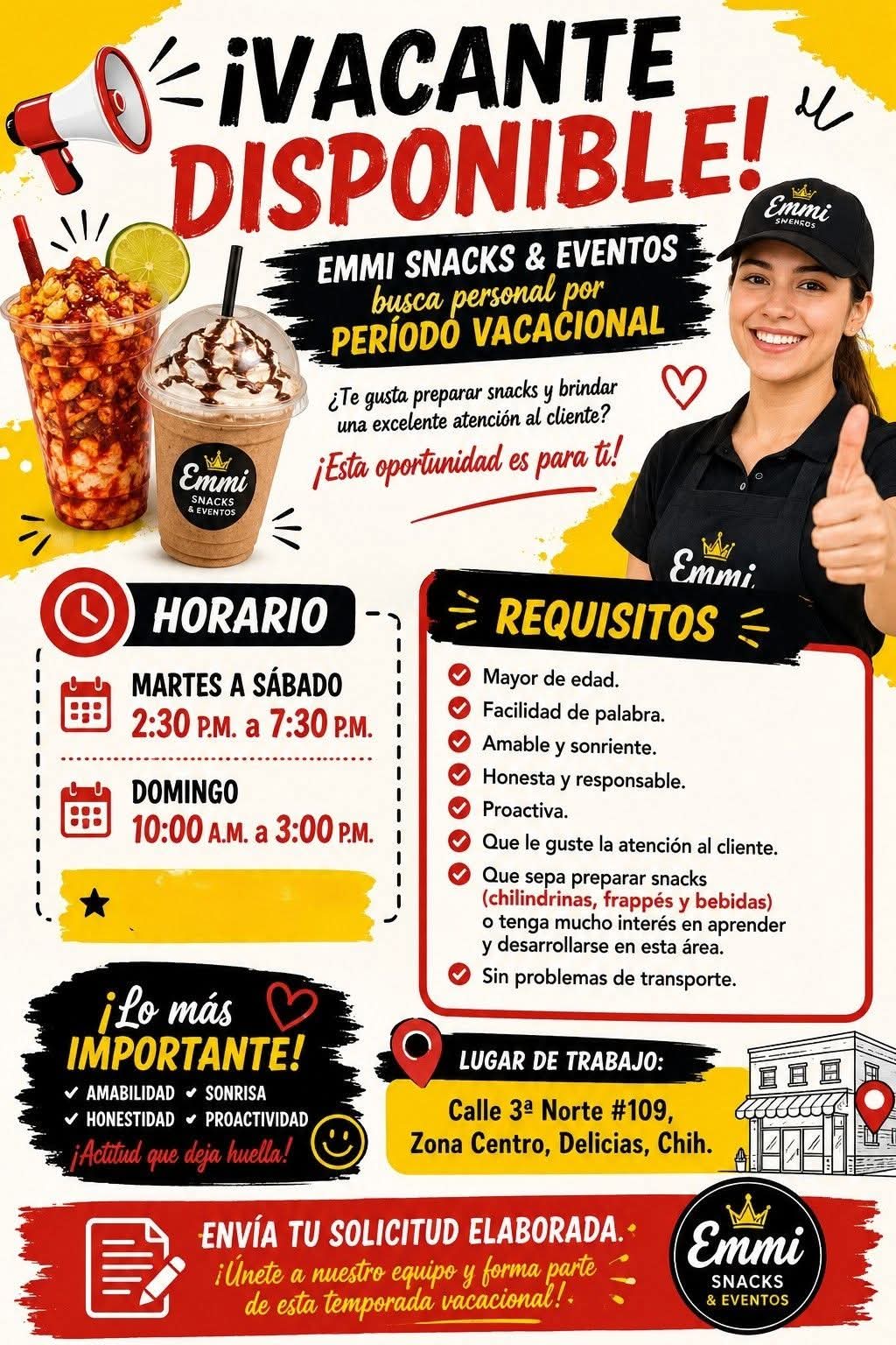 Vacante x temporada