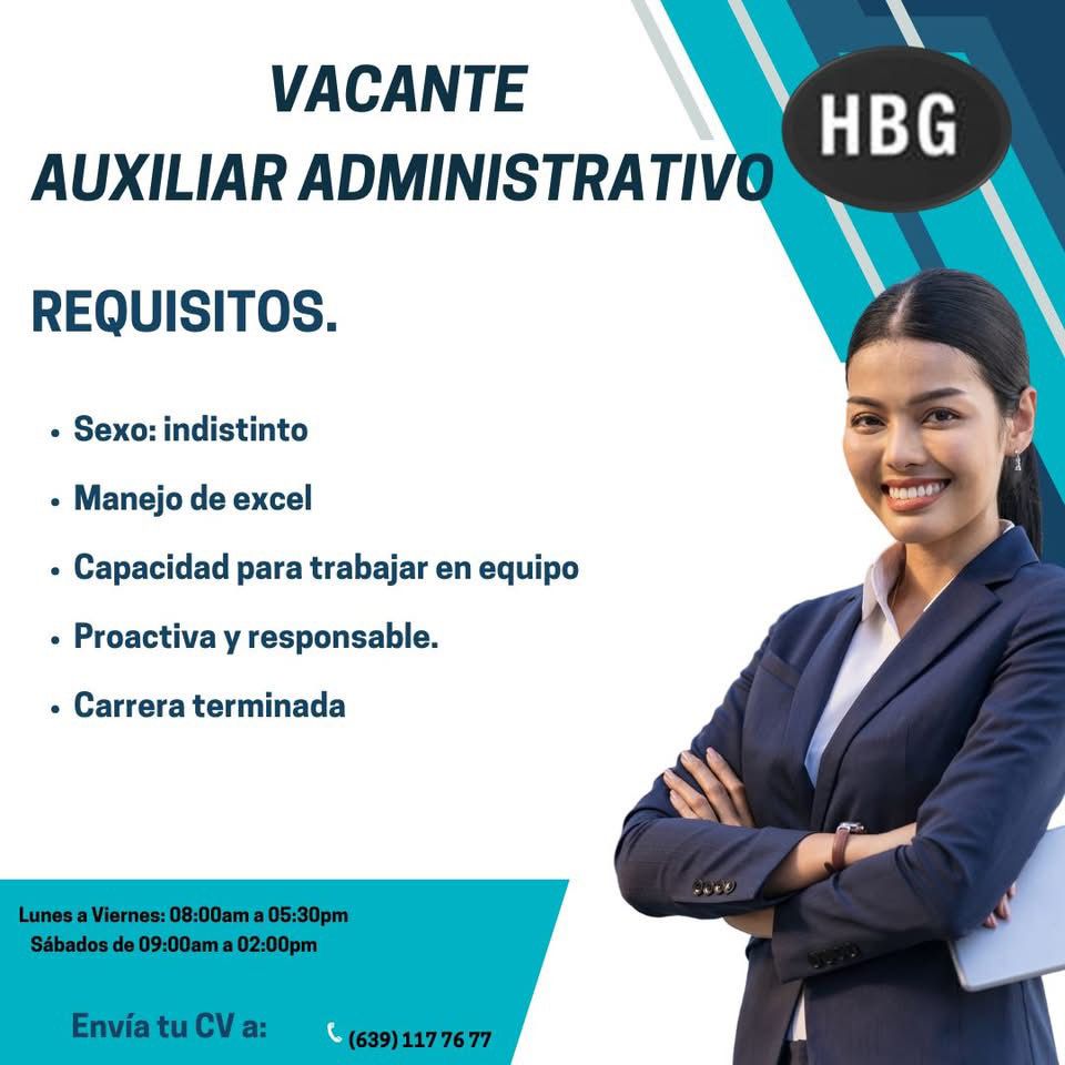Auxiliar administrativo