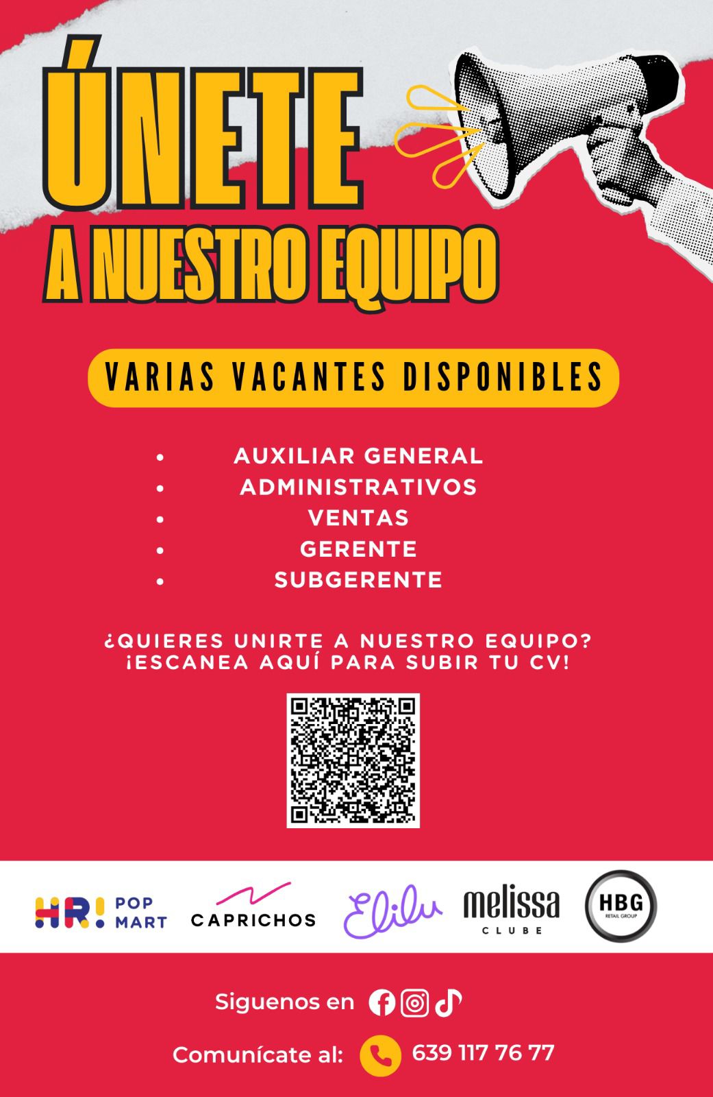 Varias vacantes