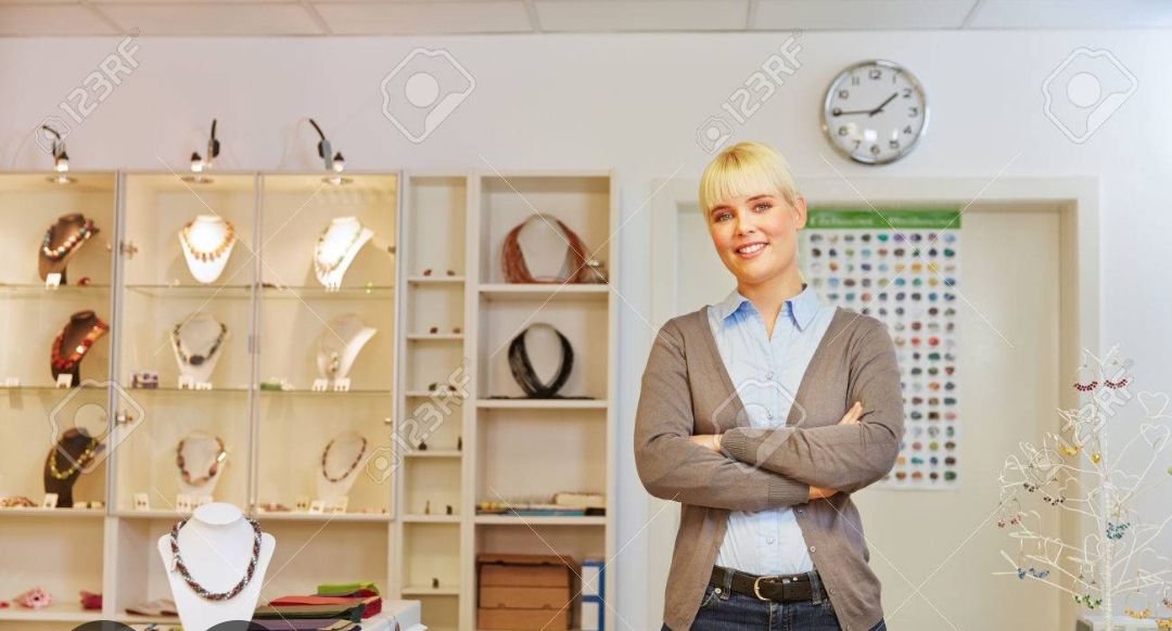 Empleada de mostrador
