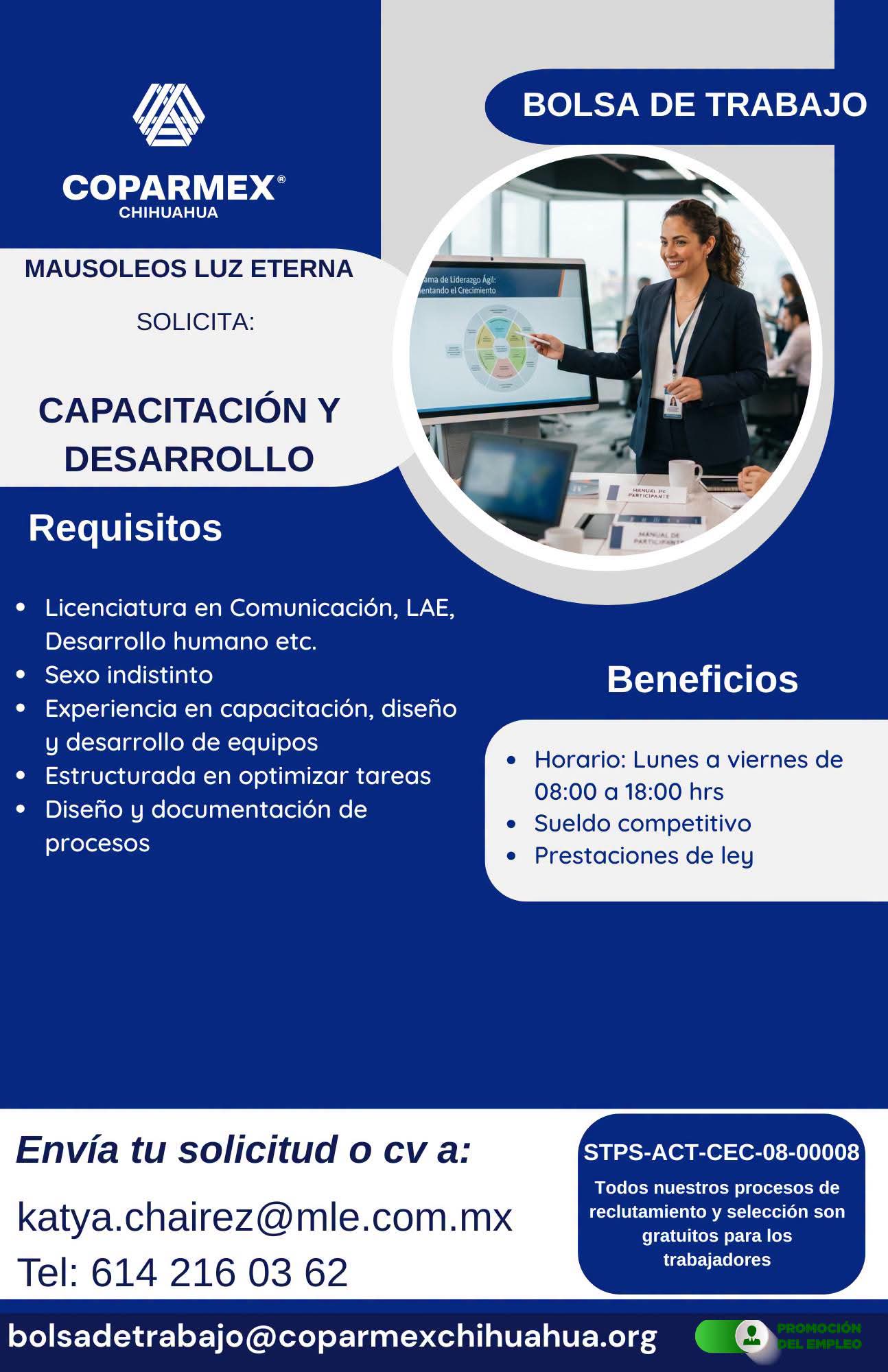 Capacitación y desarrollo
